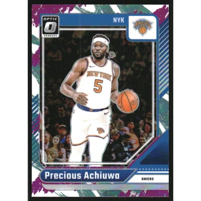 2024-25 Donruss Optic Jazz #201 Precious Achiuwa