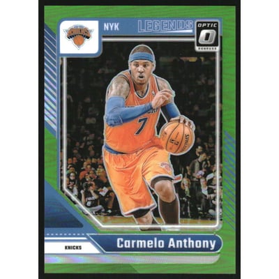 2024-25 Donruss Optic Lime Green #250 Carmelo Anthony LGD