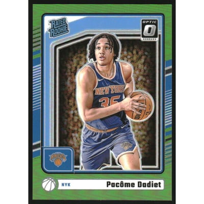 2024-25 Donruss Optic Lime Green #264 Pacome Dadiet RR