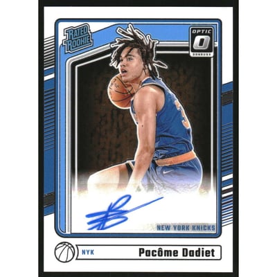 2024-25 Donruss Optic #336 Pacome Dadiet RR AU