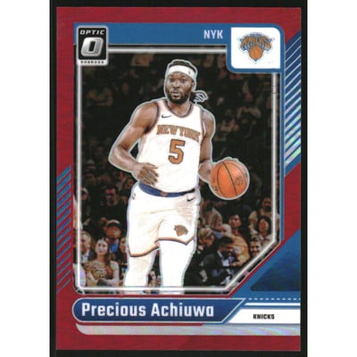 2024-25 Donruss Optic Red #201 Precious Achiuwa