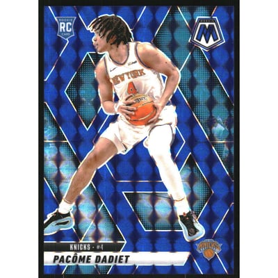 2024-25 Panini Mosaic Mosaic Blue #203 Pacome Dadiet