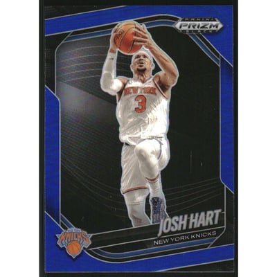 2024-25 Panini Prizm Black Prizms Blue #198 Josh Hart