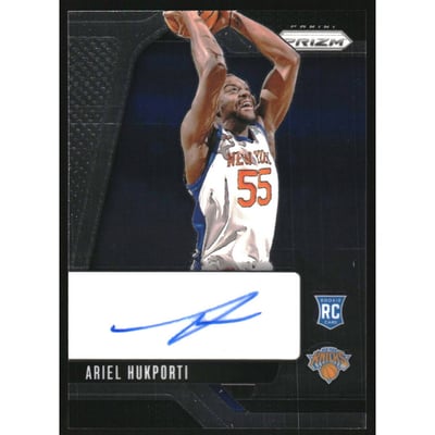 2024-25 Panini Prizm Rookie Signatures #29 Ariel Hukporti