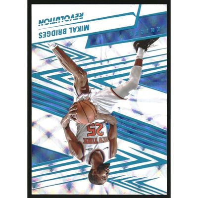 2024-25 Panini Revolution Future Frame #25 Mikal Bridges