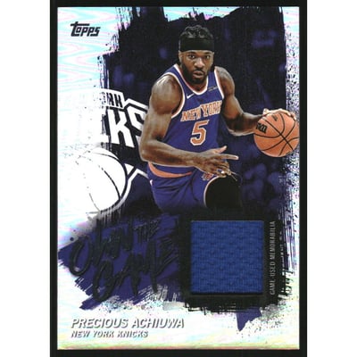2025-26 Topps Own the Game Rainbow Foilboard #OTGAPA Precious Achiuwa