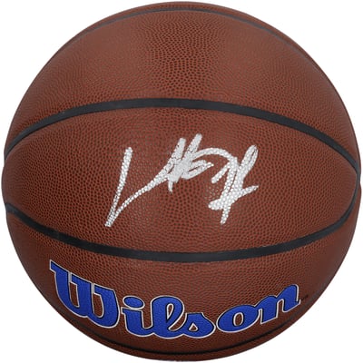 Charles Oakley New York Knicks Autographed Fanatics Authentic Wilson Team Alliance Basketball