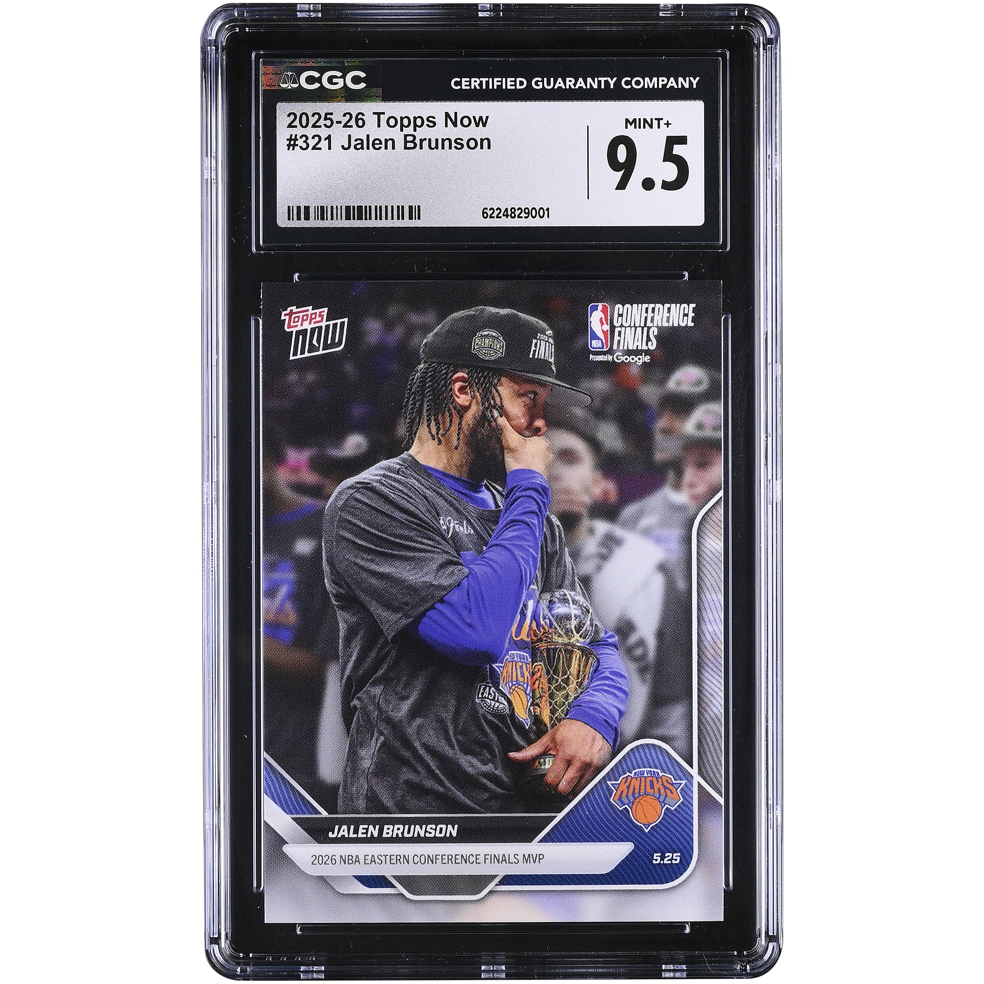 Jalen Brunson New York Knicks 2025-26 Topps Now 2026 NBA Eastern ...