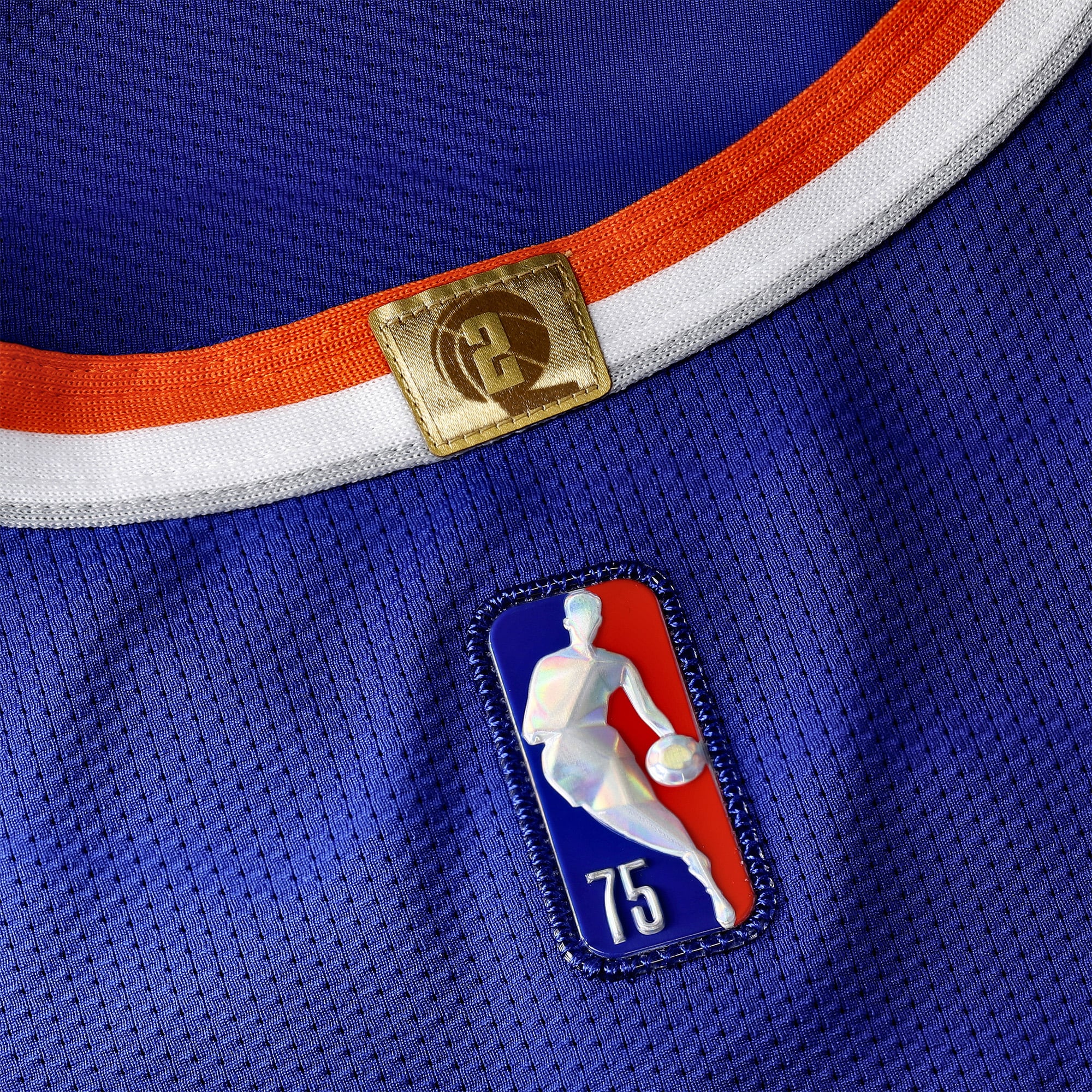 New York Knicks Kemba Walker Fanatics Authentic Blue Game-Used #8