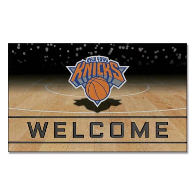 New York Knicks Logo Brands 18" x 30" Crumb Rubber Door Mat