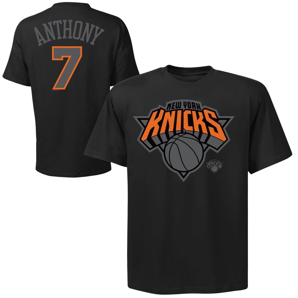 Majestic Carmelo Anthony New York Knicks Color Pop T-Shirt - Black