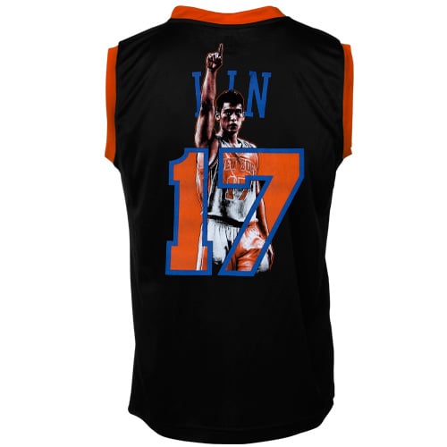 Majestic Jeremy Lin New York Knicks Youth Linsanity Notorious