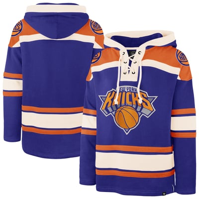 New York Knicks '47 Big & Tall Lacer Hoodie - Blue