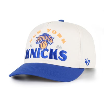 New York Knicks '47 Arcitext Hitch Adjustable Hat - Natural