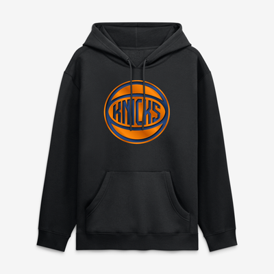 New York Knicks  Metallic Mascot Hoodie - Black