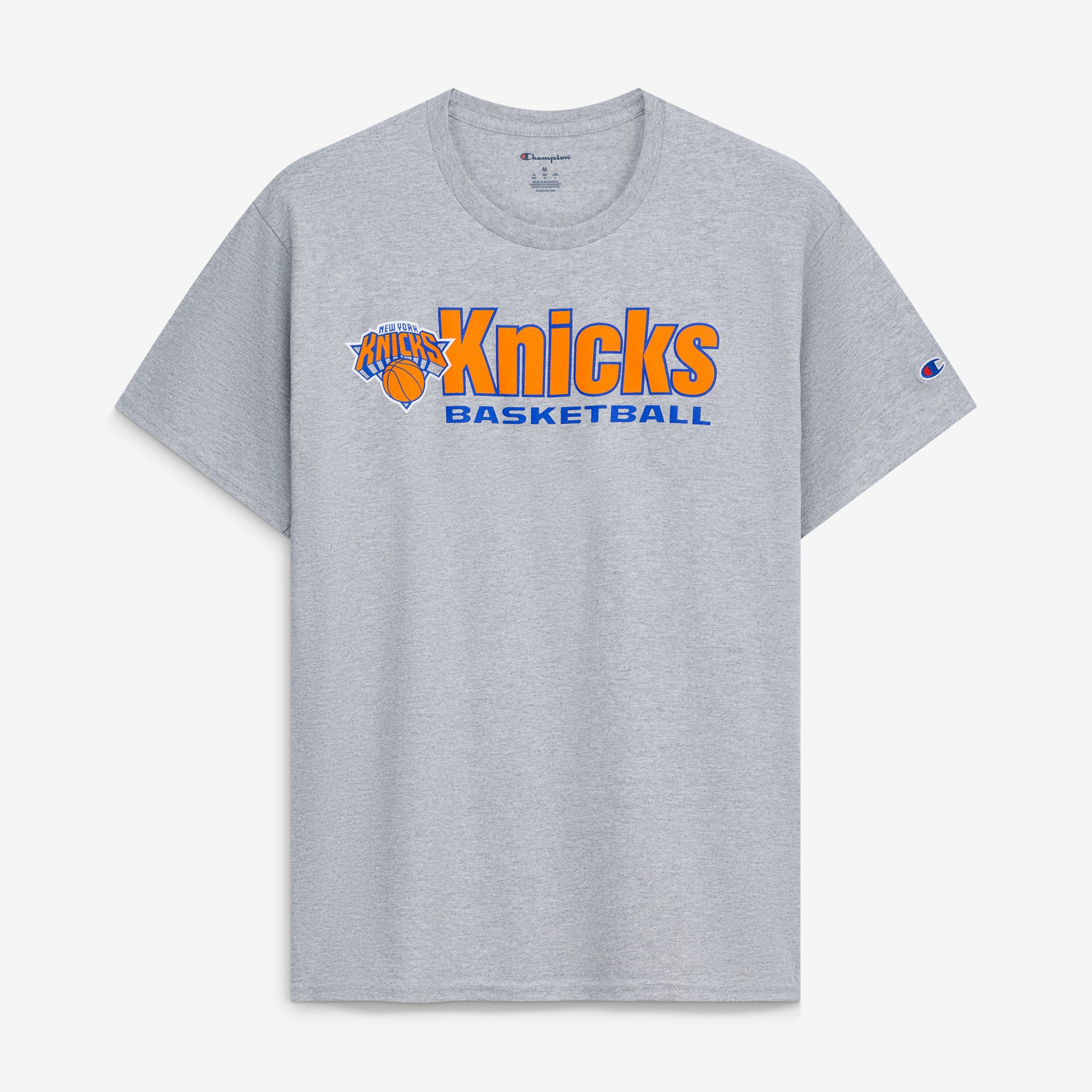 New York Knicks Champion Jersey T-Shirt - Gray