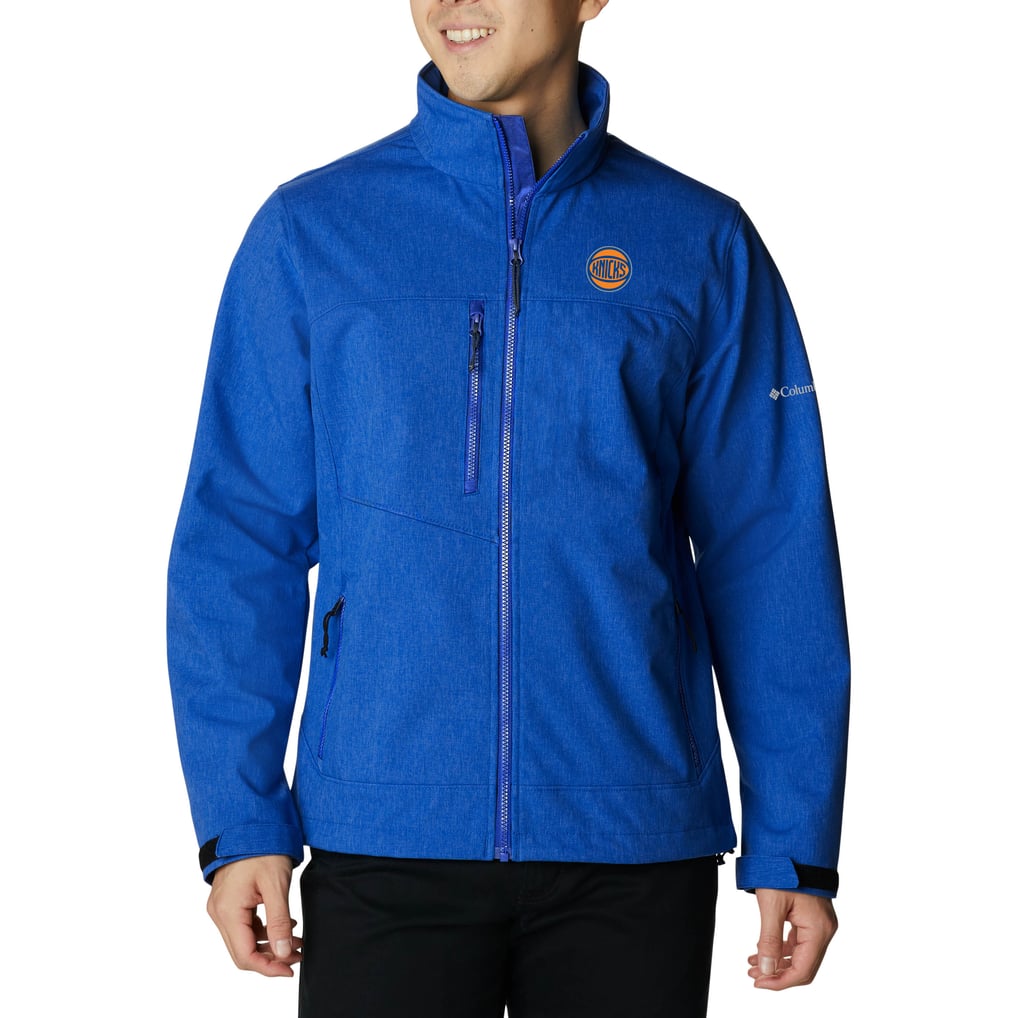  New York Knicks Columbia Ascender II Full-Zip Jacket - Blue