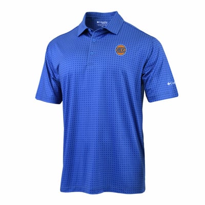 New York Knicks Columbia Highland Drift Omni-Wick Polo - Blue