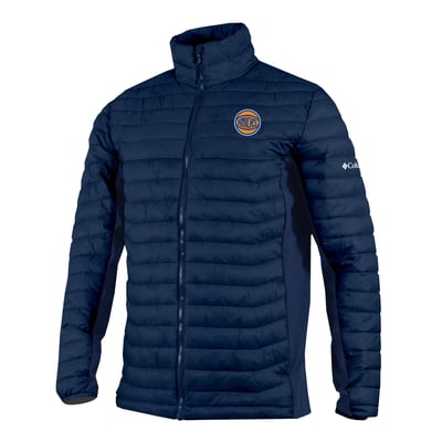 New York Knicks Columbia Powder Pass Hybrid Full-Zip Jacket - Navy