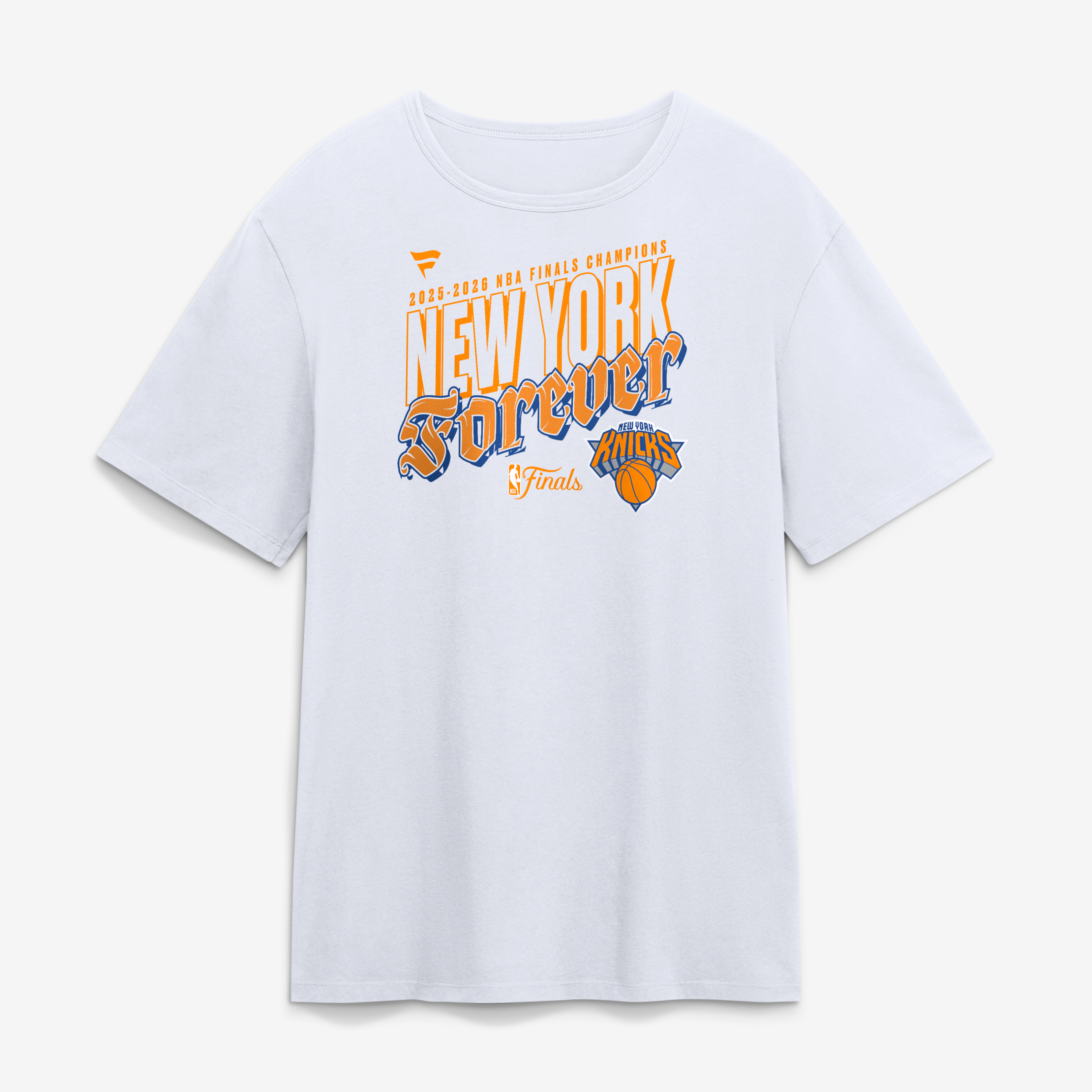 New York Knicks Fanatics 2026 NBA Finals Champions Hometown T 