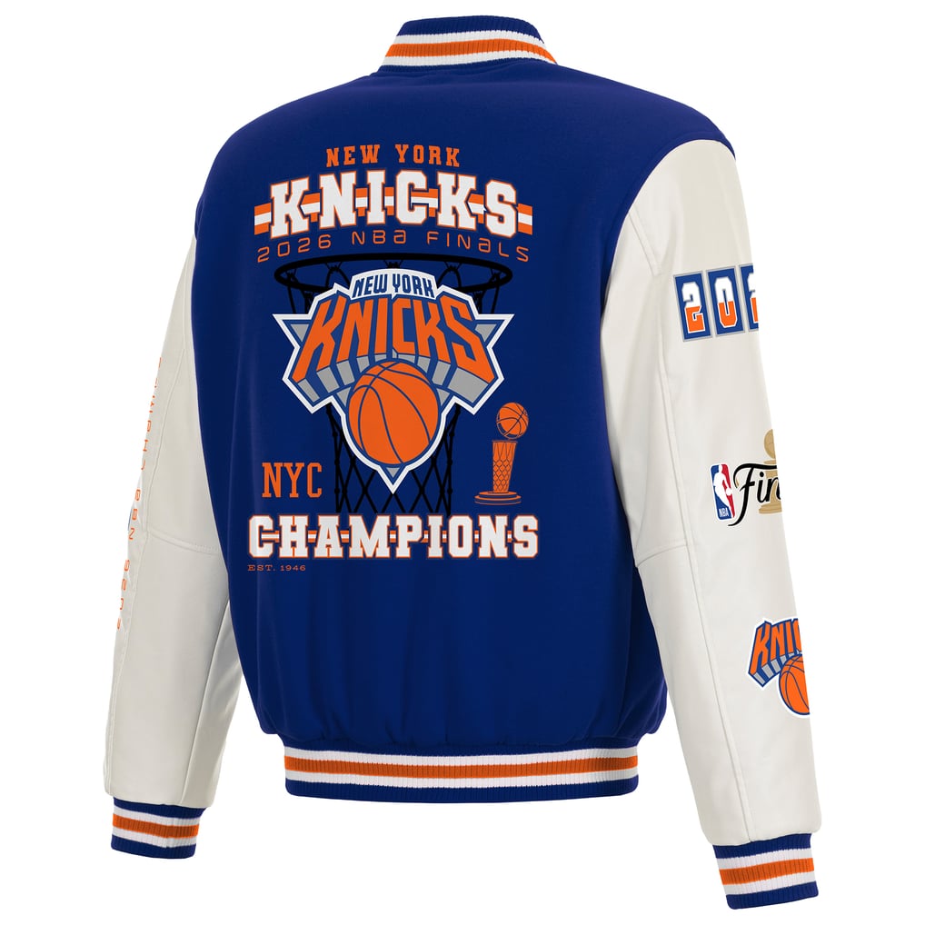 New York Knicks JH Design 2026 NBA Finals Champions Reversible 