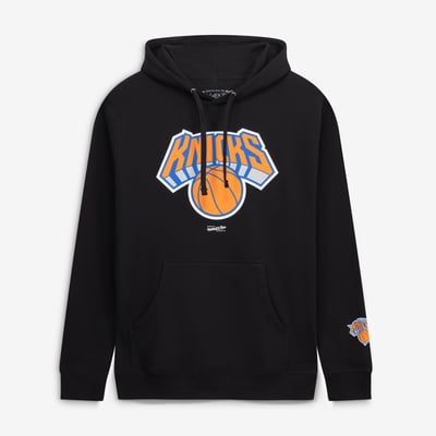  New York Knicks Mitchell & Ness Fleece Hoodie - Black