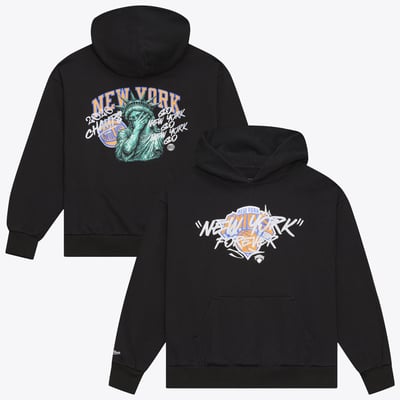  New York Knicks Mitchell & Ness New York Forever Hoodie - Black