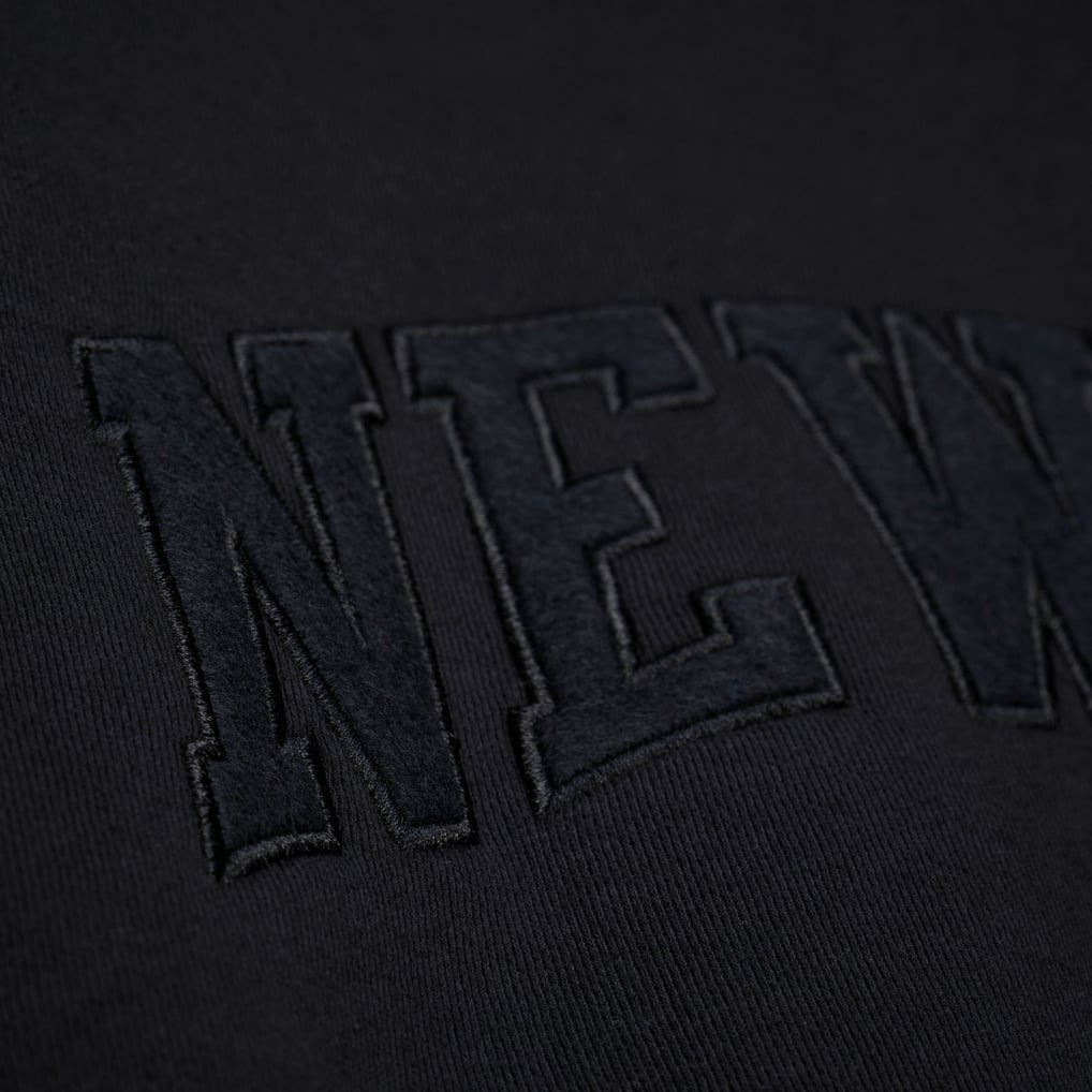 New York Knicks Mitchell & Ness Phantom Fleece Sweatshirt - Black