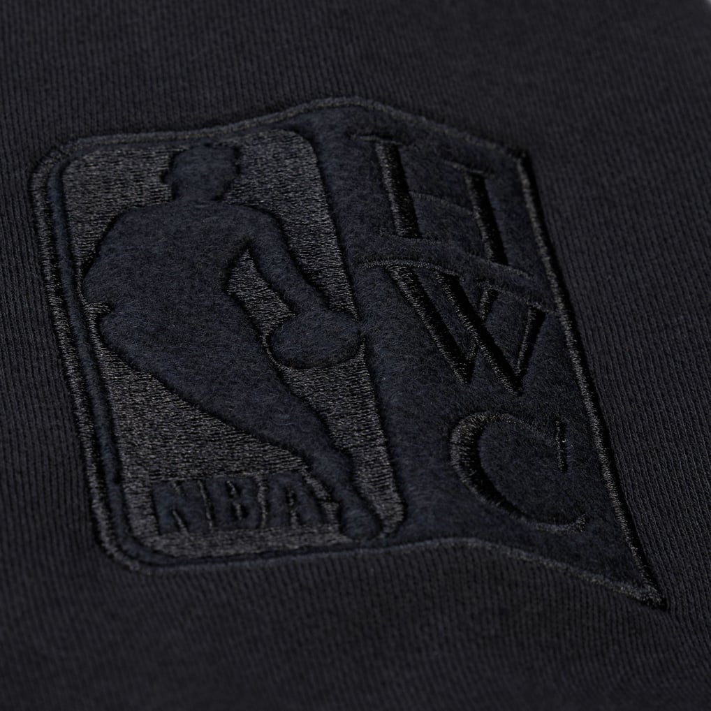 New York Knicks Mitchell & Ness Phantom Fleece Sweatshirt - Black