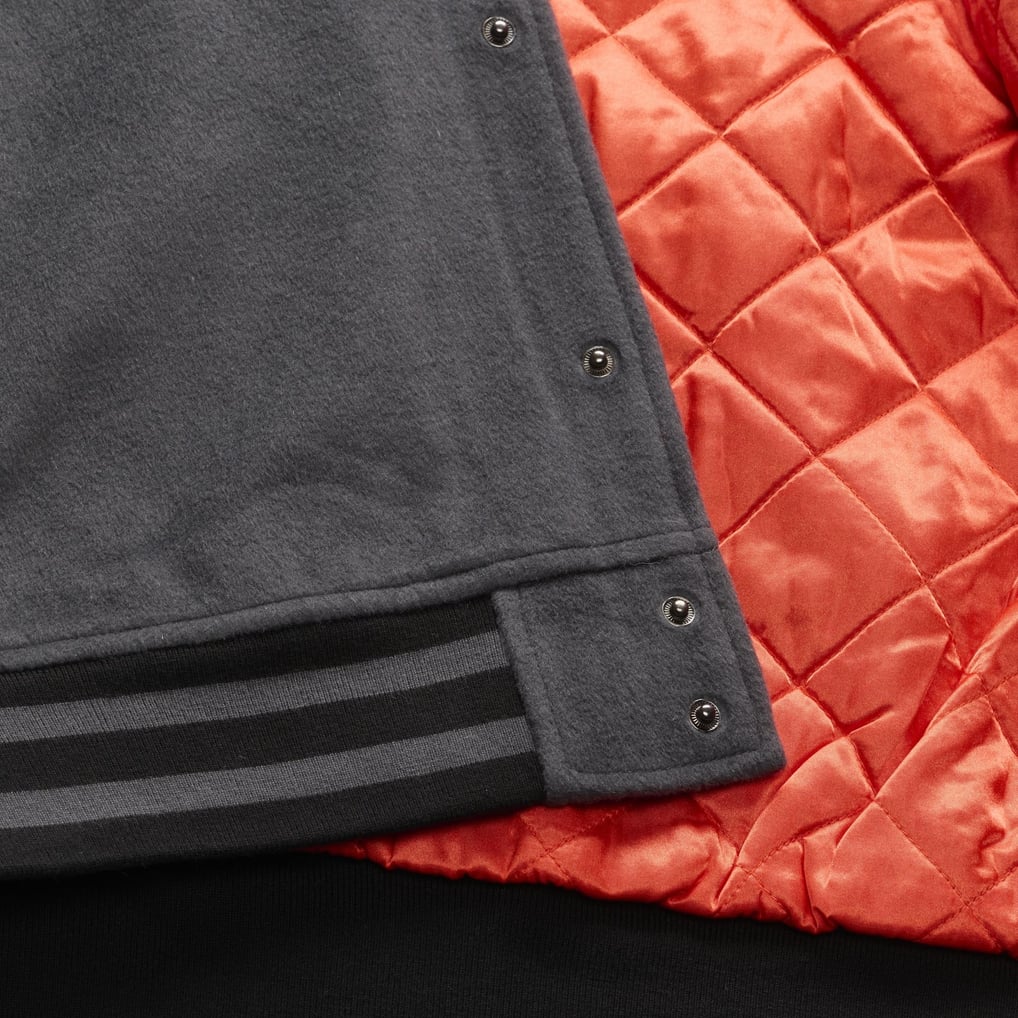 New York Knicks Mitchell & Ness Legacy Made Varsity Full-Snap Jacket ...