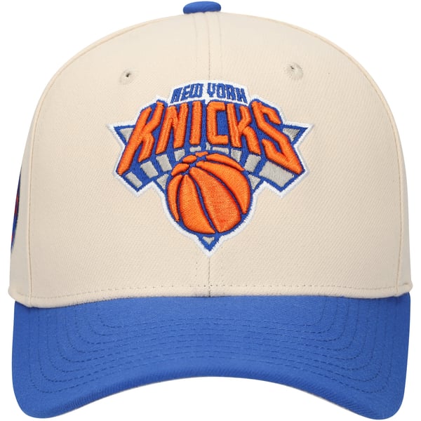LIMITED EDITION New York Knicks Mitchell & Ness 2 Tone Adjustable Cap Mitchell & Ness New York Knicks Adjustable Snapback Hat Cap  main image 4