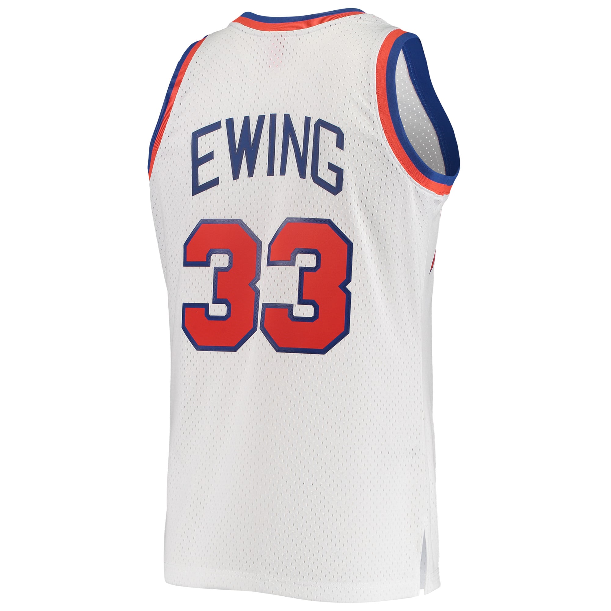 Men's New York Knicks Patrick Ewing Mitchell & Ness White 1985/86