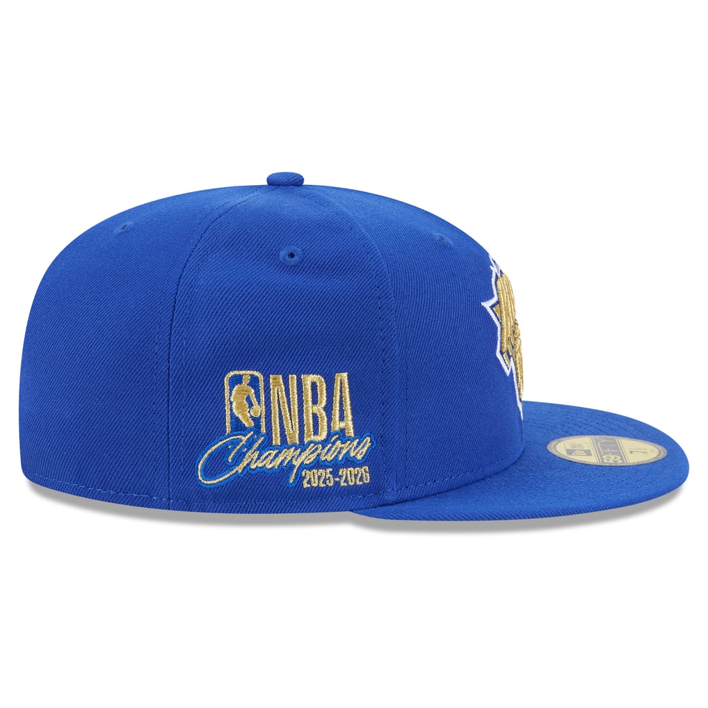 Men's New York Knicks New Era Blue 2026 NBA Finals Champions Ring ...