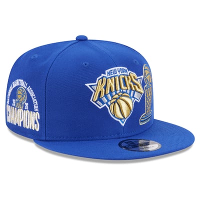 New York Knicks New Era 2026 NBA Finals Champions Ring Ceremony 9FIFTY Snapback Hat - Blue