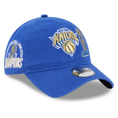 New York Knicks New Era 2026 NBA Finals Champions Ring Ceremony 9TWENTY Adjustable Hat - Blue