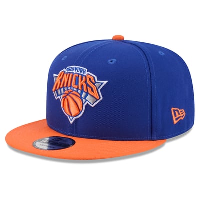  New York Knicks New Era Two-Tone 9FIFTY Snapback Hat - Blue