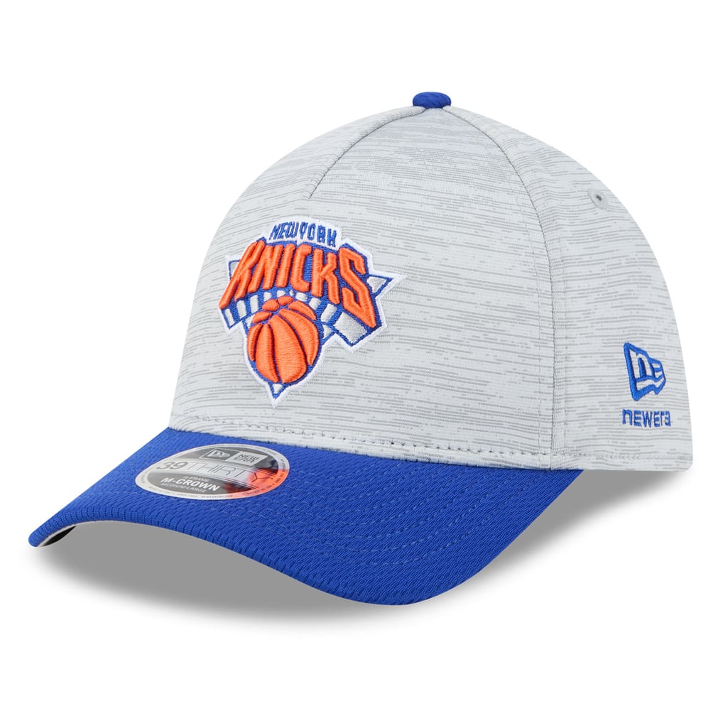 Men's New York Knicks New Era Gray 39THIRTY M-Crown A-Frame Tech ...