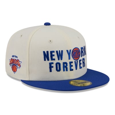 New York Knicks New Era NY Forever 59FIFTY Fitted Hat - White