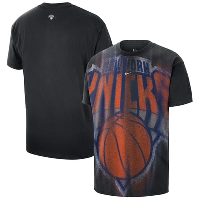 New York Knicks Nike 2026 Standard Issue Practice Icon T-Shirt - Black