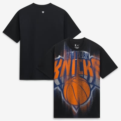 New York Knicks Nike 2026 Standard Issue Practice Icon T-Shirt - Black