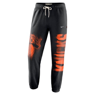 New York Knicks Nike 2026/27 Standard Issue Team Fleece Pants - Black