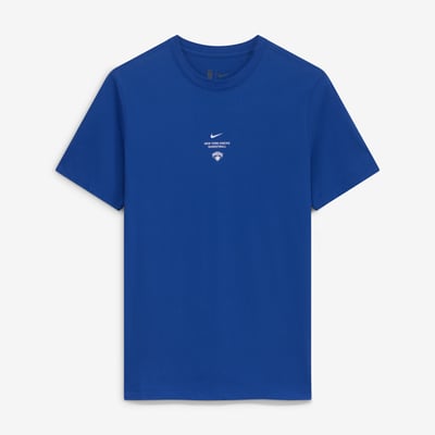 New York Knicks Nike 2026 Standard Issue Practice T-Shirt - Blue