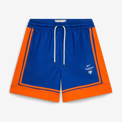 New York Knicks Nike 2026 Standard Issue Pre-Game Pro Shorts - Blue
