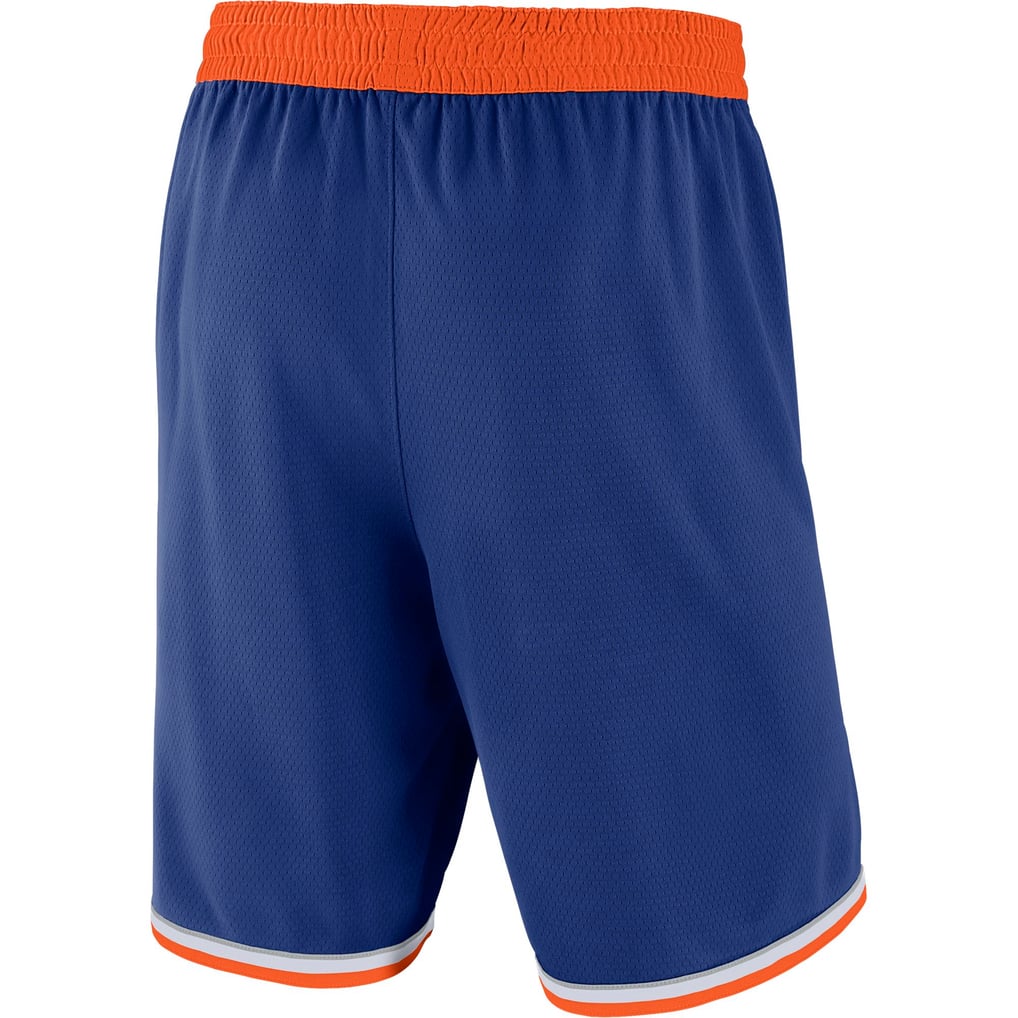 Men's New York Knicks Nike Blue Icon Edition Swingman Shorts