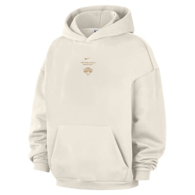 New York Knicks Nike 2026 NBA Finals Champions Standard Issue Dri-FIT Hoodie - Cream