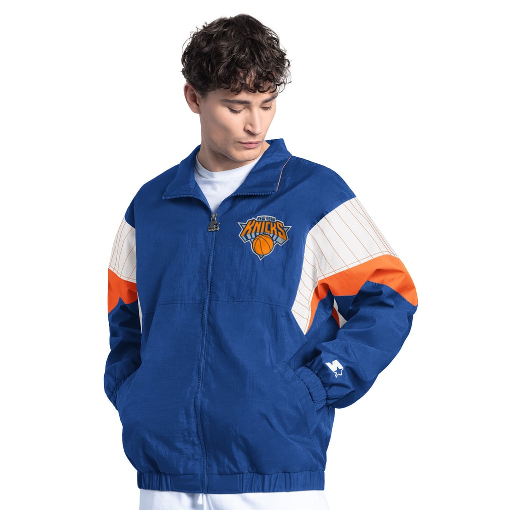 New York Knicks Starter Yard Line Full-Zip Jacket - Blue