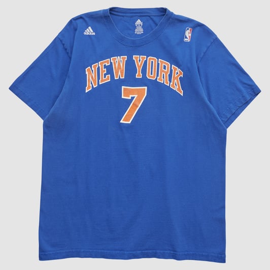 New York Knicks Adidas 2010s T-shirt - Blue - L by Fanatics Real Vintage
