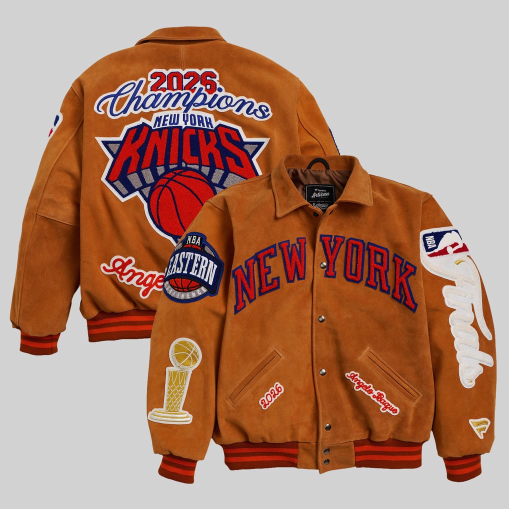 New York Knicks Fanatics 2026 NBA Finals Champions Artisan Jacket