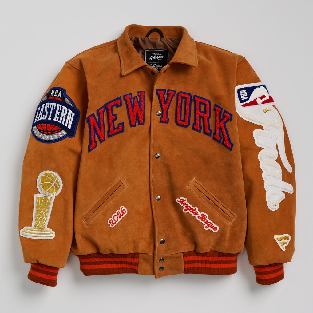 New York Knicks Fanatics 2026 NBA Finals Champions Artisan Jacket