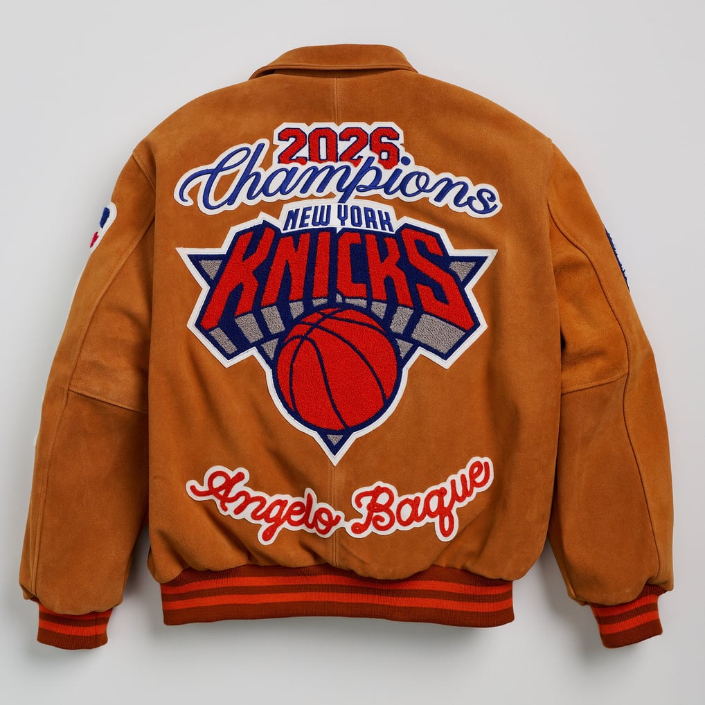 New York Knicks Fanatics 2026 NBA Finals Champions Artisan Jacket